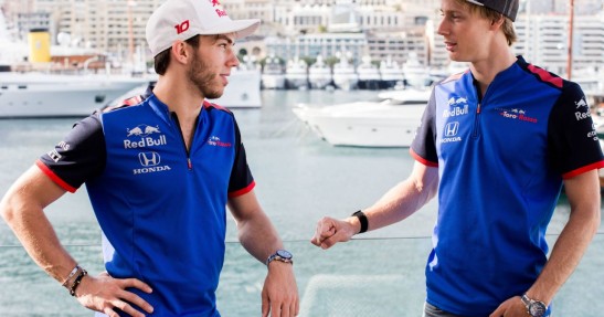 Pierre Gasly i Brendon Hartley