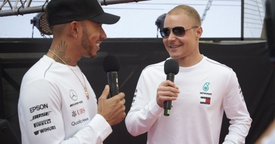 Hamilton uważa swój duet z Bottasem za najzgodniejszy w historii F1