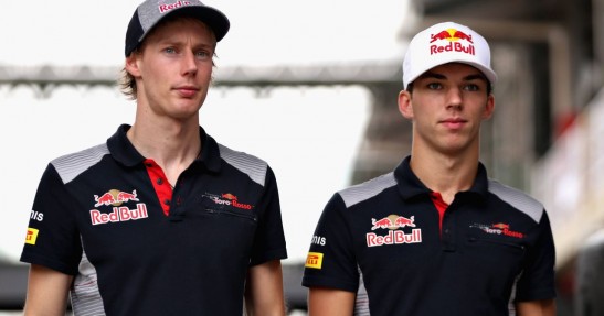 Brendon Hartley i Pierre Gasly