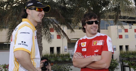 Alonso będzie śledził F1 przede wszystkim dla Kubicy. 'Nie przegapię żadnego jego ruchu'