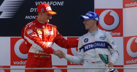 Kubica wspomina erę Schumachera: Był wielką inspiracją