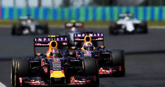 Kwiat nie czuje się wolniejszy od Ricciardo