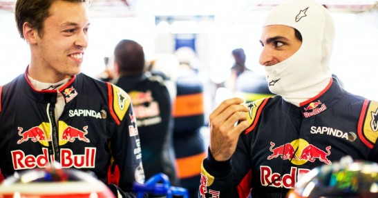 Kwiat pod wrażeniem bolidu Toro Rosso