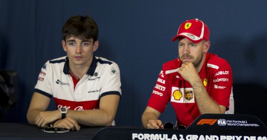 Leclerc w Ferrari 'pobudką' dla Vettela