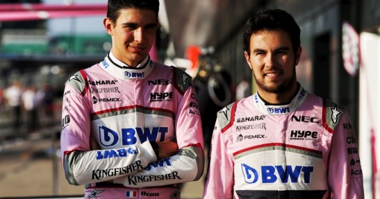 Esteban Ocon i Sergio Perez