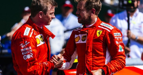 Vettel zasmucony perspektywą rozstania z Raikkonenem