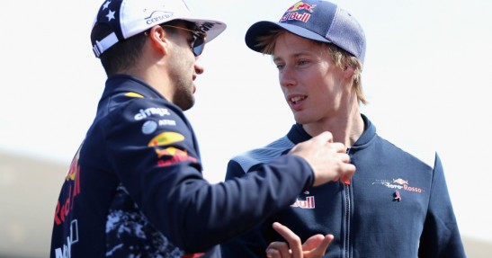 Ricciardo, Hartley i Gasly z karą cofnięcia na starcie
