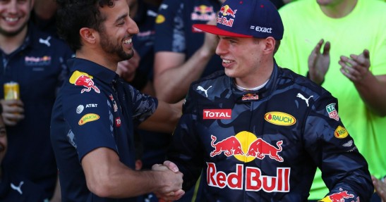 Ricciardo 'prawie jak starszy brat' dla Verstappena