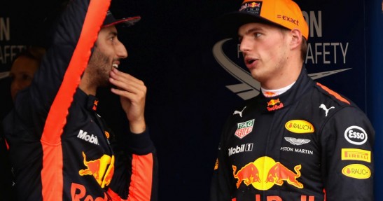 Verstappen i Ricciardo dalej w dobrych stosunkach