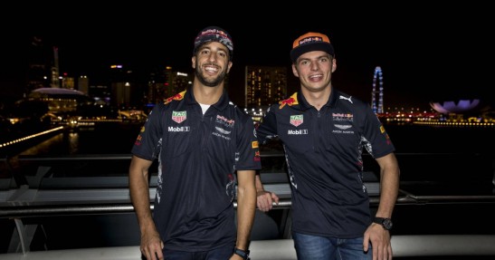 Daniel Ricciardo i Max Verstappen