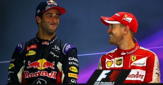 Vettel nie ma nic przeciwko ściągnięciu Ricciardo do Ferrari