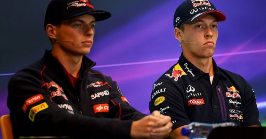 Verstappen i Kwiat zamienili się też oponami