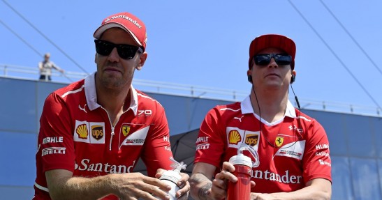 Raikkonen pomógł Vettelowi