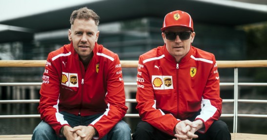 Sebastian Vettel i Kimi Raikkonen