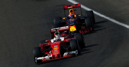 Ferrari było lepsze od Red Bulla wg Vettela