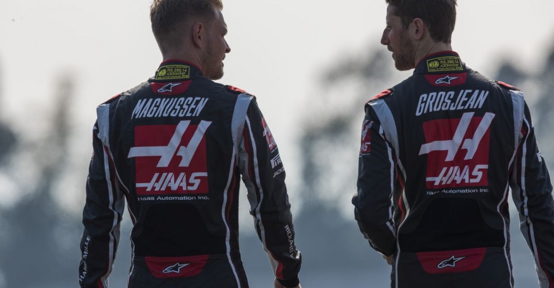 Grosjean przeprosił Magnussena za stłuczkę