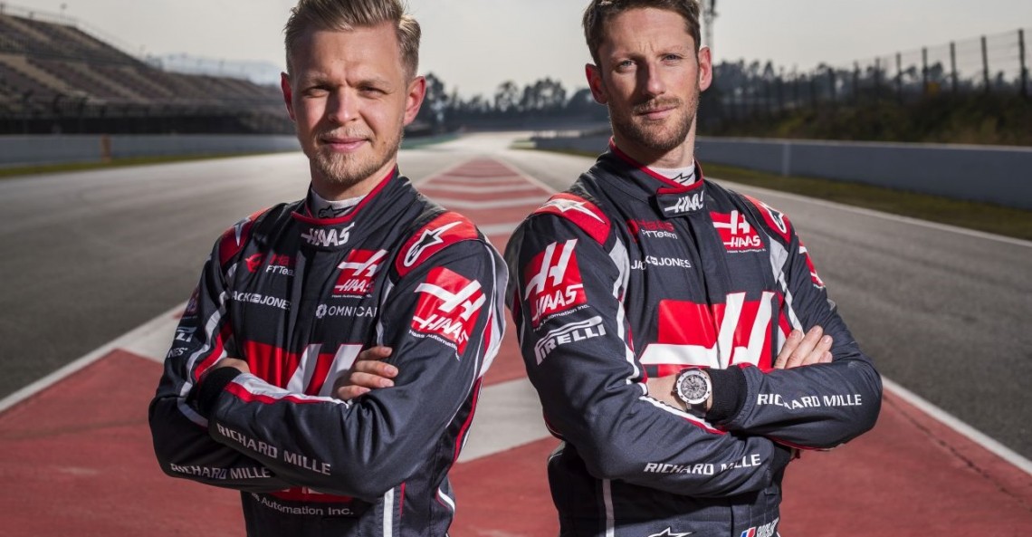 Magnussen i Grosjean zostają w Haasie na sezon 2019