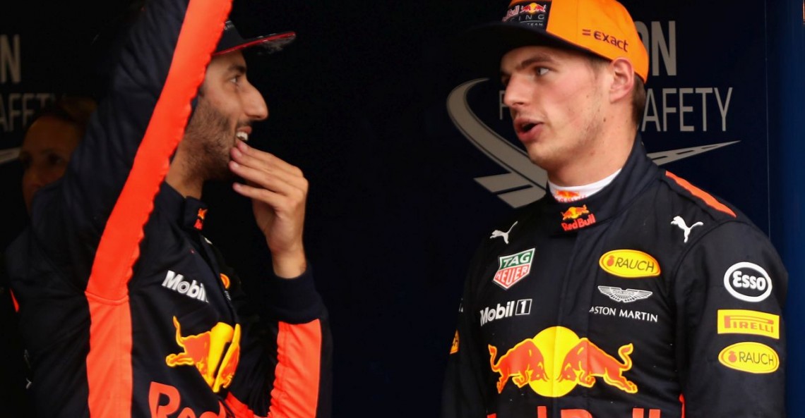 Verstappen chwali się przewagą nad Ricciardo w kwalifikacjach