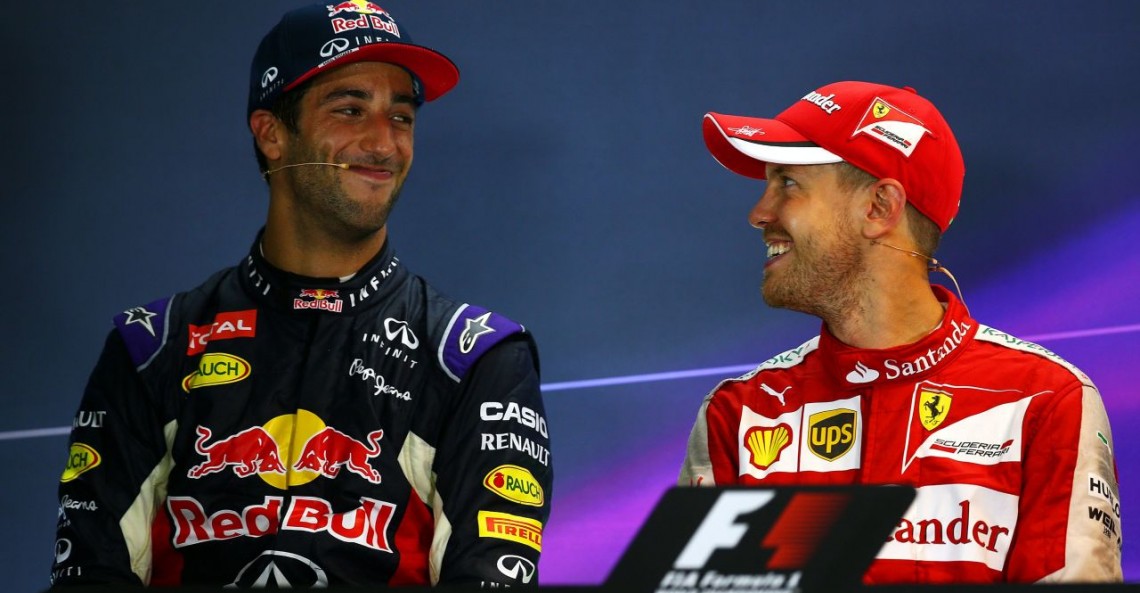 Vettel nie ma nic przeciwko ściągnięciu Ricciardo do Ferrari