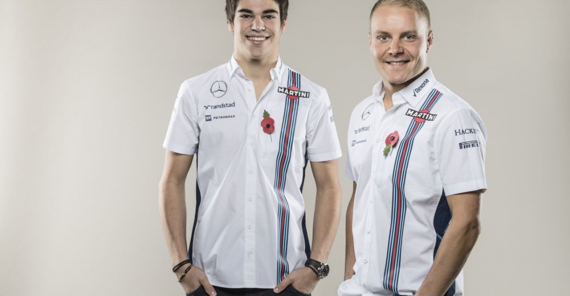 Williams potwierdza skład Bottas - Stroll na sezon 2017