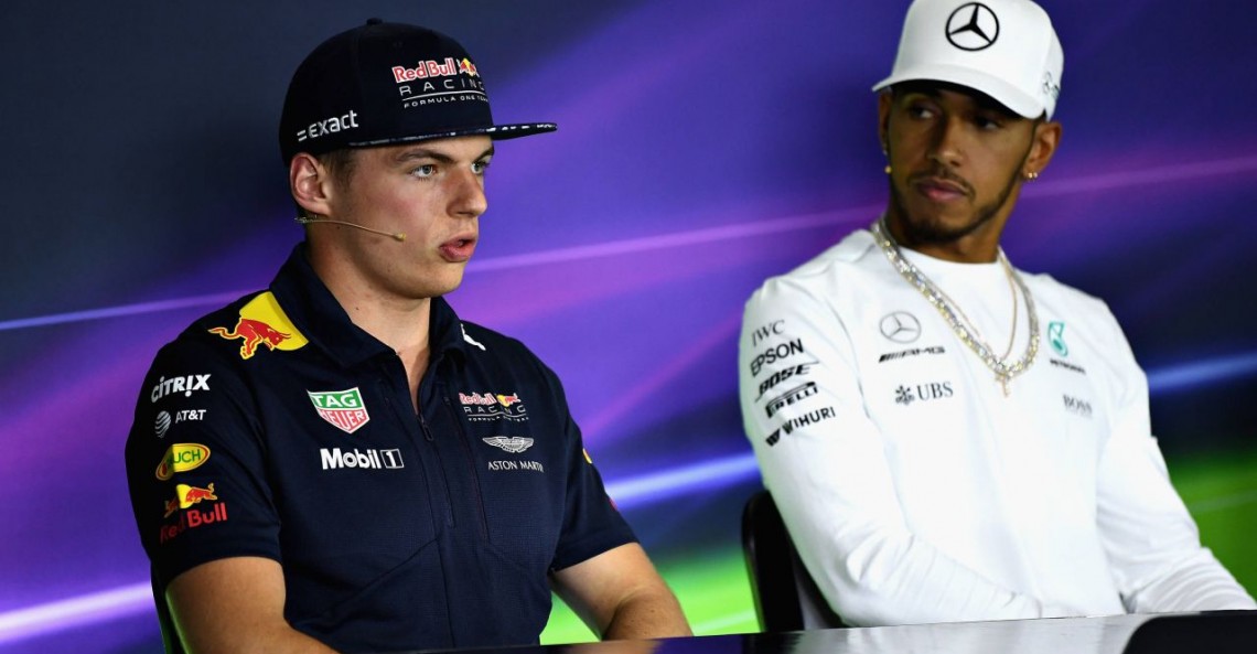 Max Verstappen i Lewis Hamilton