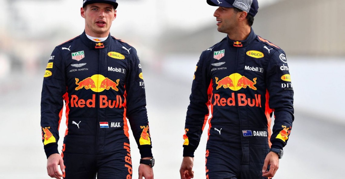 Max Verstappen i Daniel Ricciardo