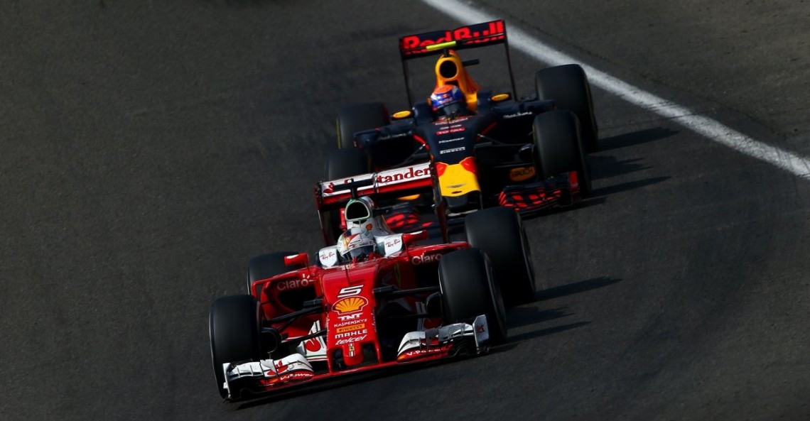 Ferrari było lepsze od Red Bulla wg Vettela
