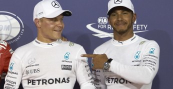 Hamilton przegrał z Bottasem po awarii DRS