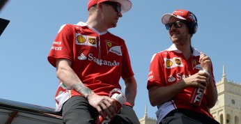 Raikkonen zapunktował u Ferrari przepuszczeniem Vettela