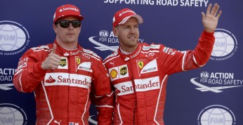 Raikkonen strzelił hat-tricka, Vettel się nie popisał