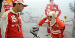 Bianchi sprawdza nowe poprawki do bolidu Ferrari na testach w linii prostej