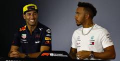 Hamilton ostrzega Ricciardo przed zraeniem do siebie Red Bulla