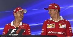 Sebastian Vettel i Kimi Raikkonen