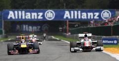 Przyja Ricciardo i Webbera na zakrcie