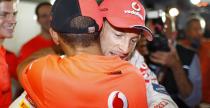 Hamilton zadowolony, Button zaamany