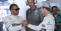 GP Bahrajnu - wycig: Hamilton pokona Rosberga po ostrym boju. Perez na podium, Maldonado zafundowa rolowanie rywalowi