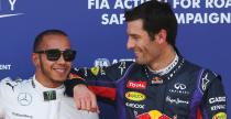 Webber: Hamilton nie jest na poziomie Vettela i Alonso