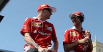 Raikkonen zapunktowa u Ferrari przepuszczeniem Vettela