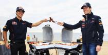 Przyja Ricciardo i Webbera na zakrcie