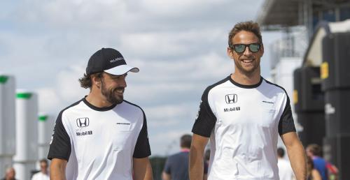 Button: Alonso trudniejszym rywalem od Hamiltona