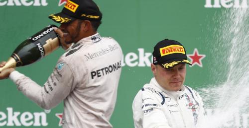 Bottas odpowiedzia ojcu Hamiltona