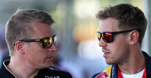Raikkonen nie obawiał się Vettela
