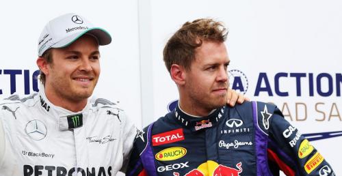 Vettel vs Rosberg - walka na torze, walka na sowa