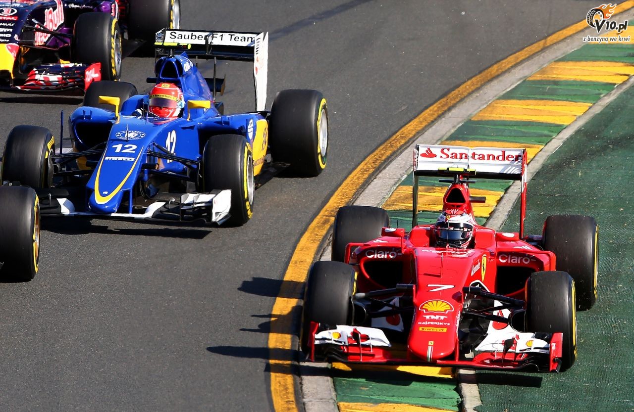 Raikkonen pomógł Nasrowi w drodze do F1