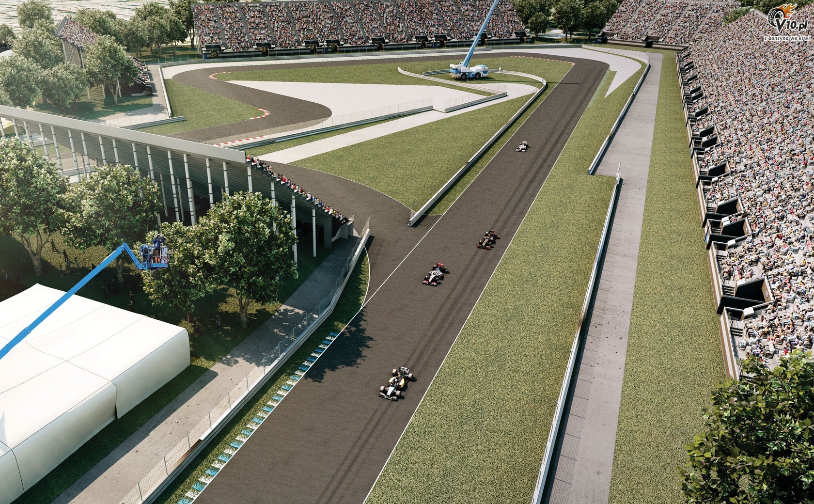 Odrestaurowany tor F1 w Meksyku na nowych wizualizacjach
