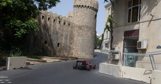 Tor F1 w Baku - pierwsza jazda