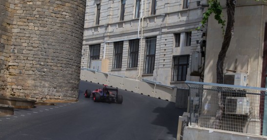 Pierwsza przejażdżka bolidem na nowym torze F1 w Baku
