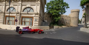 Nowy tor F1 w Baku - przeprowadzono pierwszą przejażdżkę bolidem