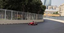 Pierwsza przejadka bolidem na nowym torze F1 w Baku