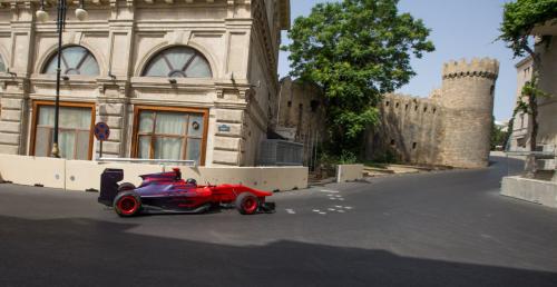 Pierwsza przejażdżka bolidem na nowym torze F1 w Baku